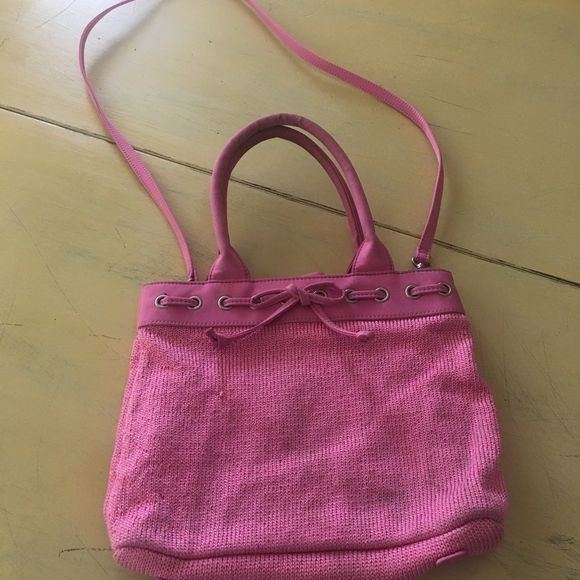 The Sak Pink Crochet Small Purse Crossbody - Picture 1 of 11